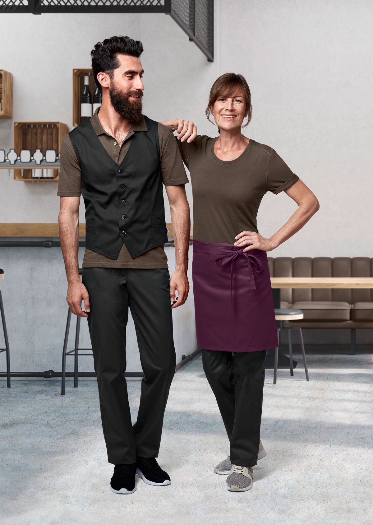 1662-686-32 BP® STRETCH-Damenjeans schwarz Thumbnail 3