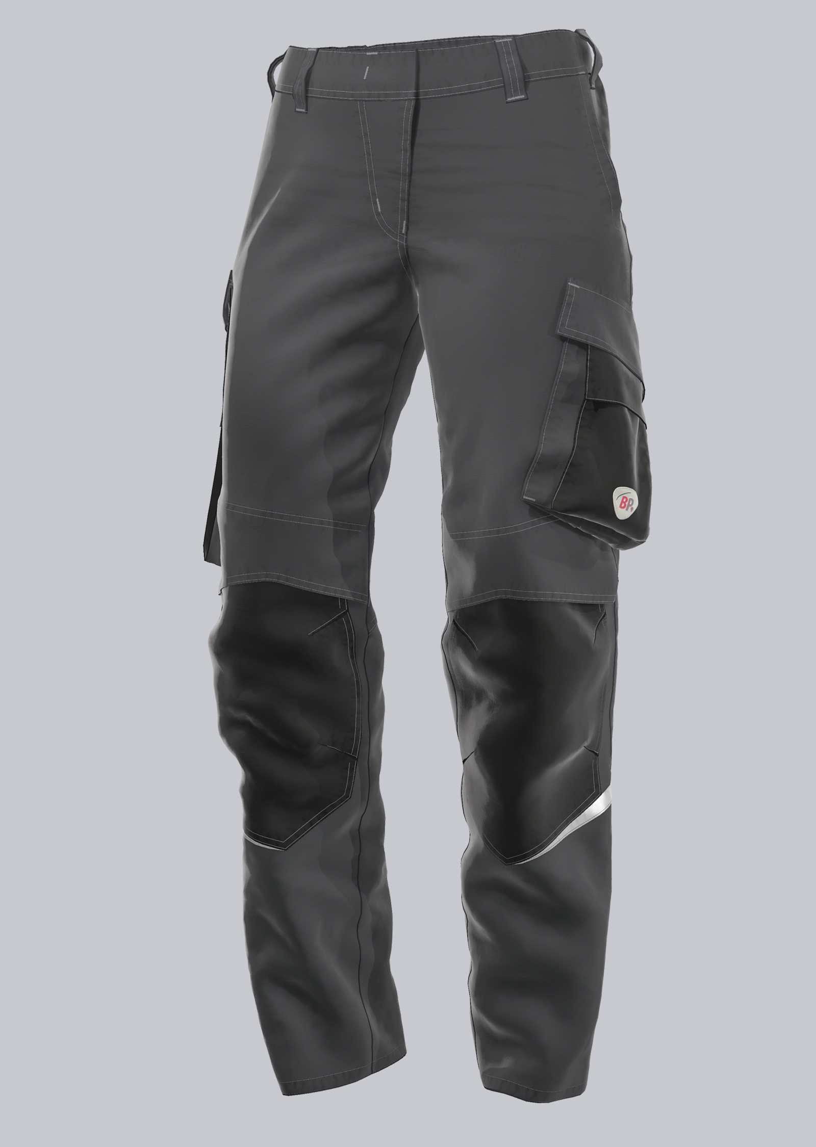 BP® Leichte Multinorm-Hose APC2 für Damen anthrazit/schwarz Cover Bild