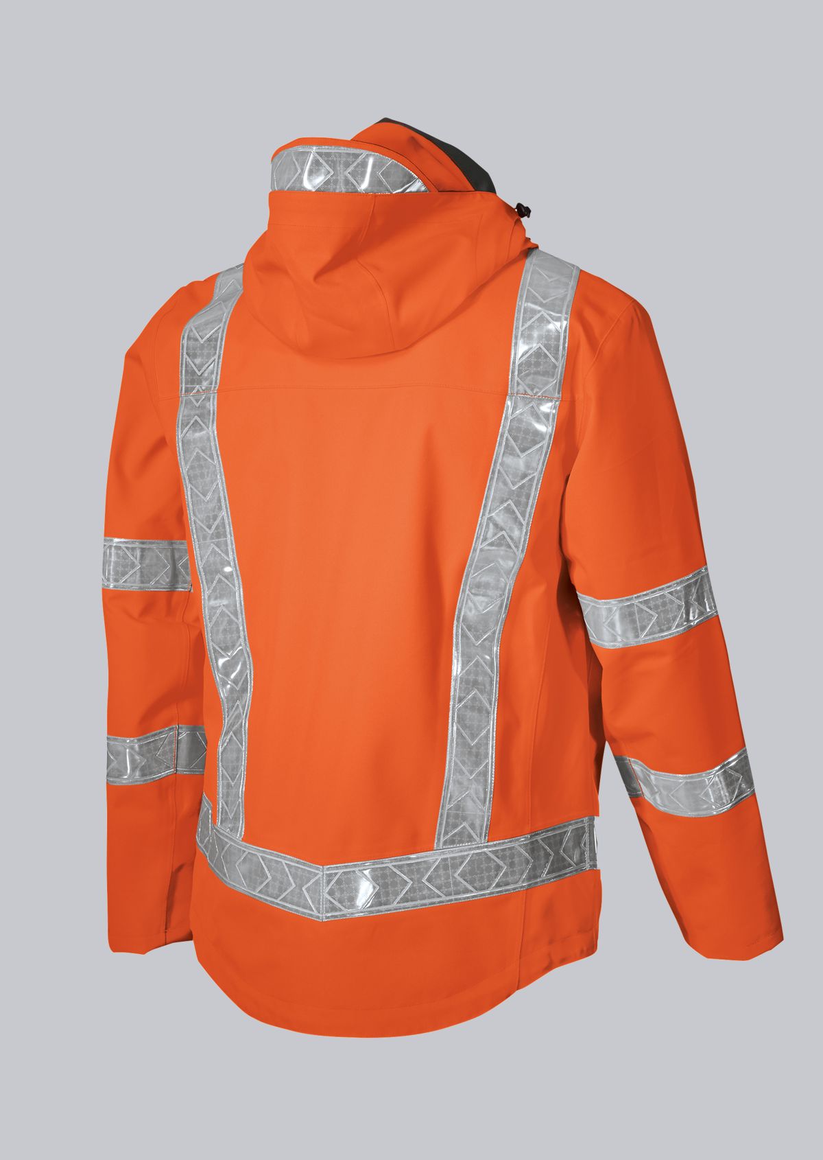 BP® Parka tous-temps à haute visibilité orange haute visibilité Thumbnail 2