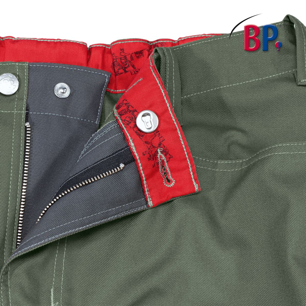 1796-720-70_BP® Comfort work trousers_olive green/anthracite_Image 3