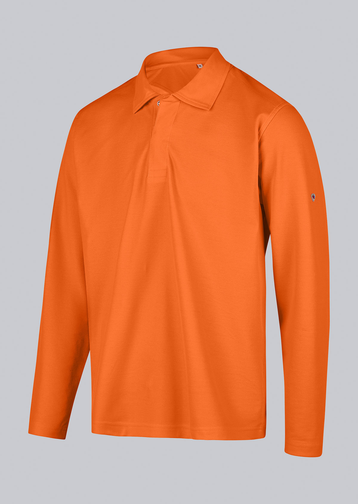 BP® Langarmpoloshirt zur erhöhten Sichtbarkeit warnorange Cover Bild