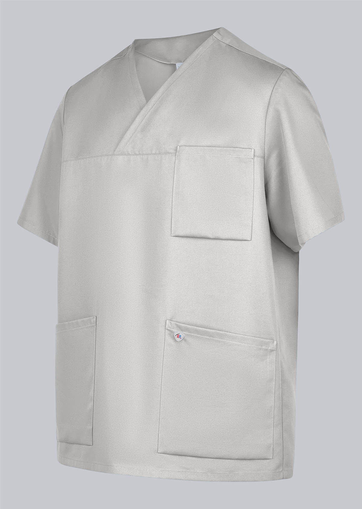 1633-852-0150 BP® Leichter Schlupfkasack mit TENCEL™ Lyocell für Sie & Ihn platin Thumbnail 1