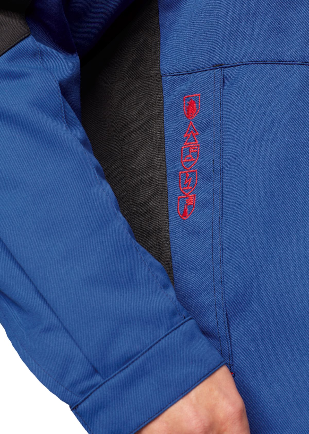 BP® Multinorm-Jacke APC2 königsblau/schwarz Thumbnail 4