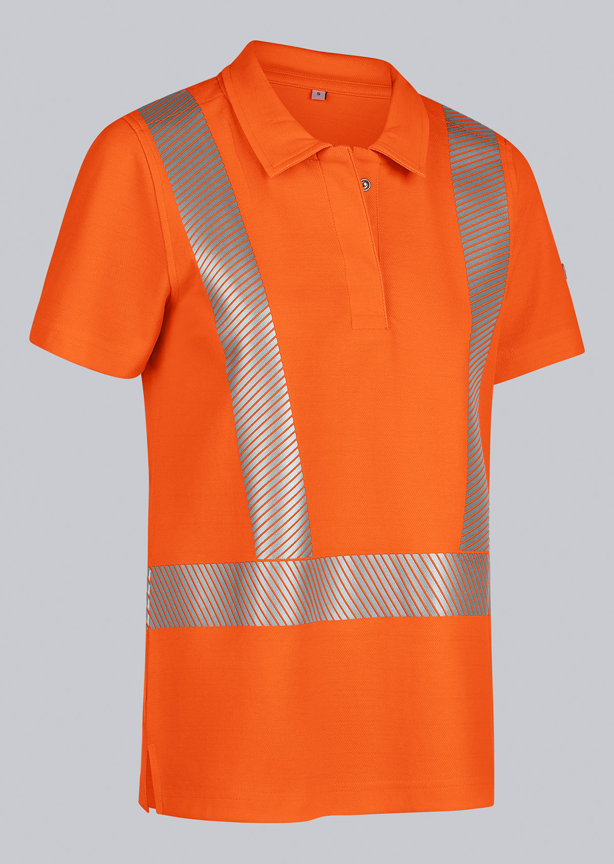 2145-261-0065_BP® Warnschutz-Poloshirt für Damen_warnorange_Bild 2