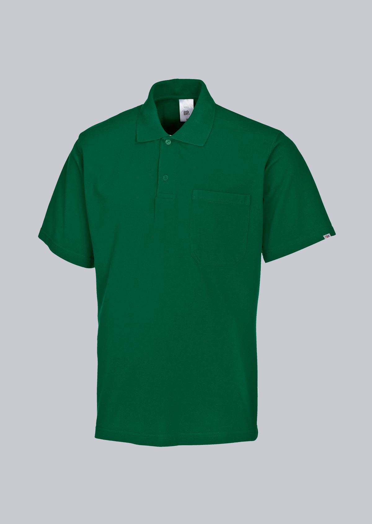 1612-181-74_BP® Unisex polo shirt_mid green_Image 1