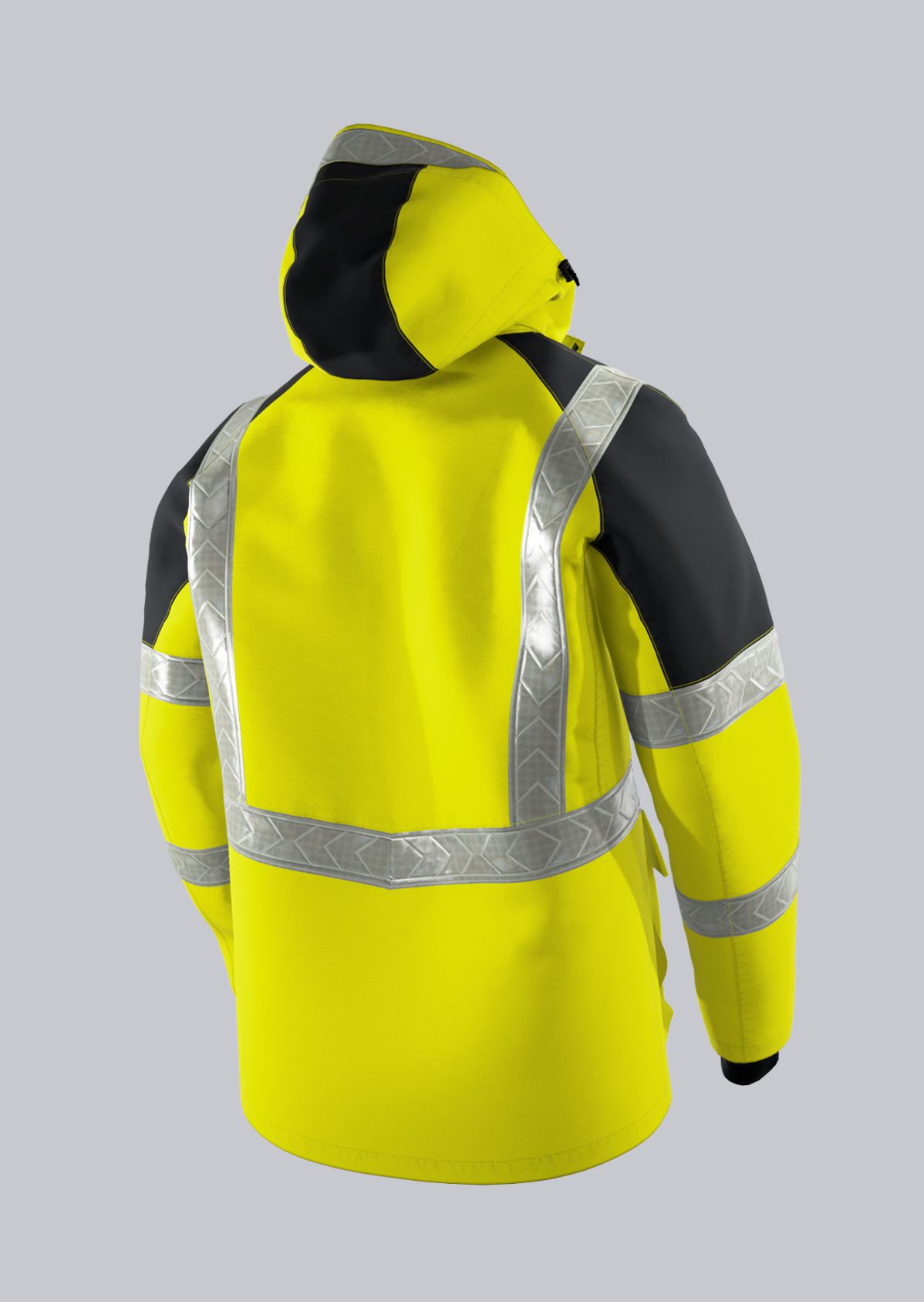 BP® Warnschutz-Winterjacke warngelb/anthrazit Thumbnail 1