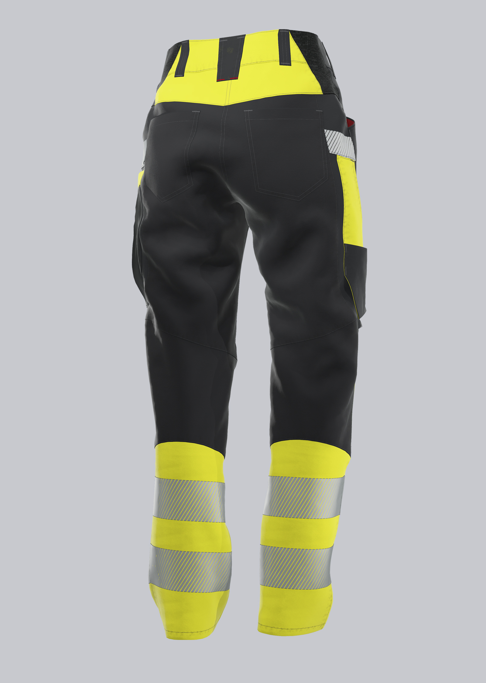 2048-845-5666_BP® Warnschutz-Hybrid-Hose Klasse 1 für Damen_anthrazit/warngelb_Bild 5