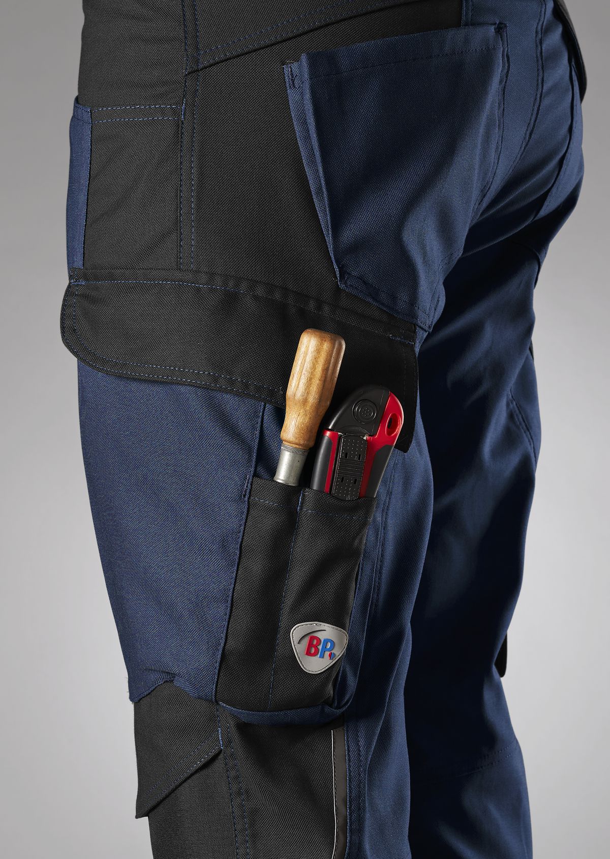 BP® Robust work trousers with knee pad pockets