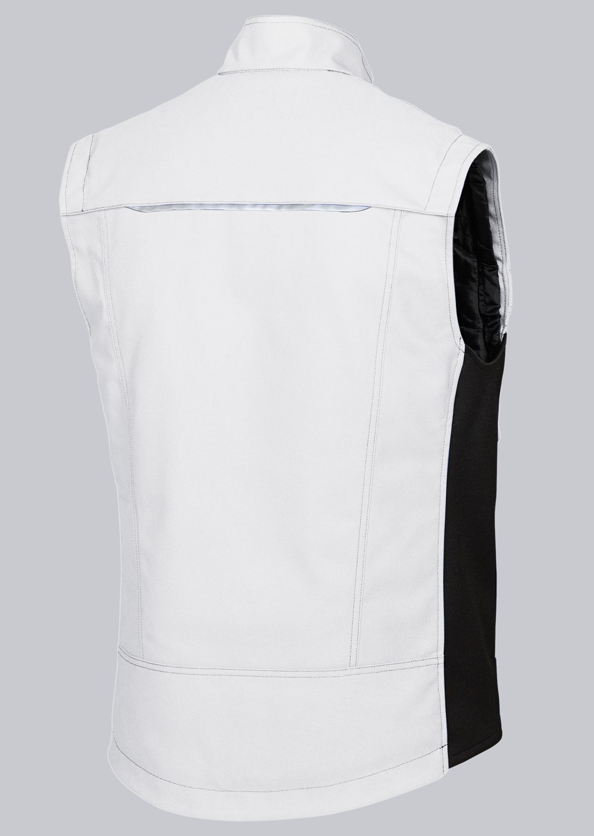 1786-555-21_BP® Durable thermal waistcoat_white/dark grey_Image 2
