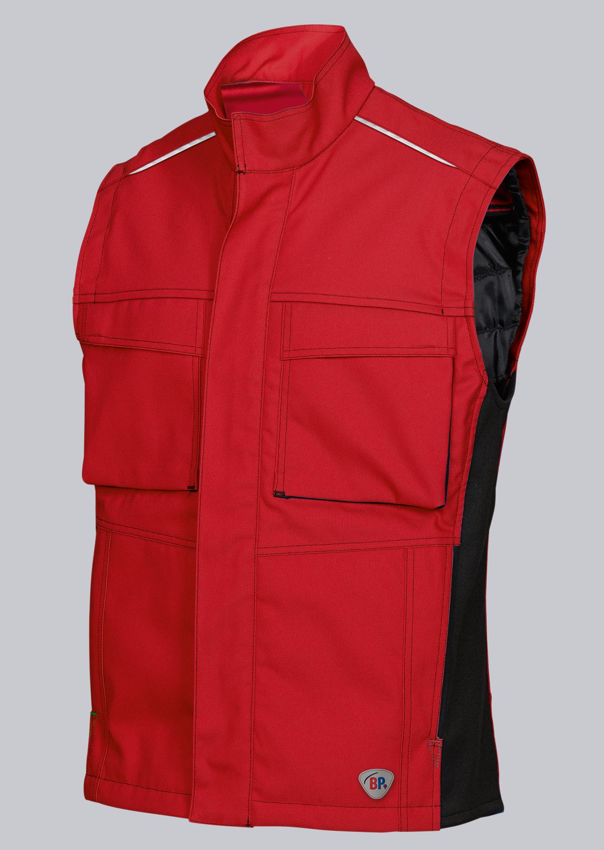 1786-555-81_BP® Strapazierfähige Thermoweste_rot/schwarz_Cover Bild