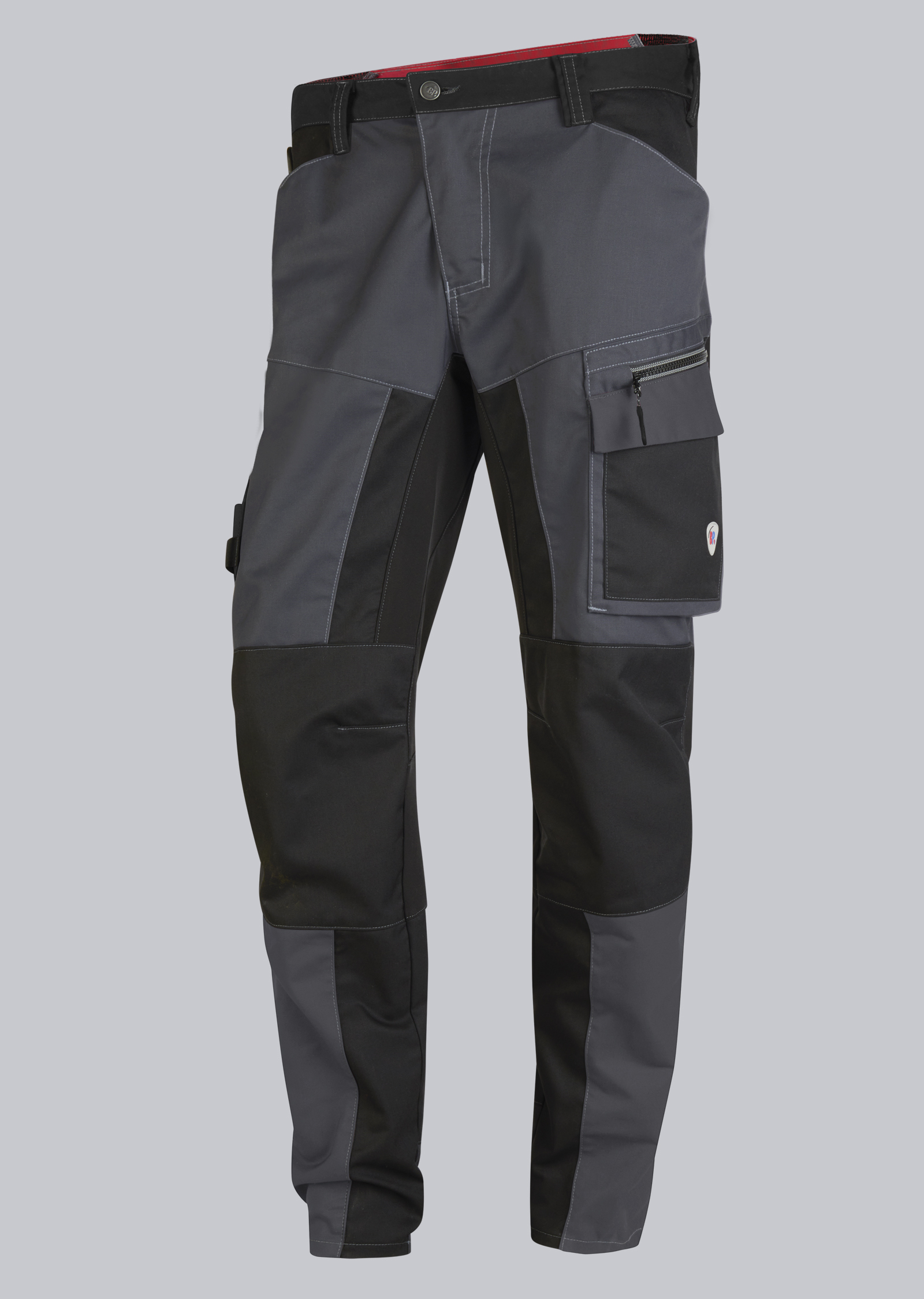 BP® Pantalon de travail hybride léger anthracite/noir Photo principale