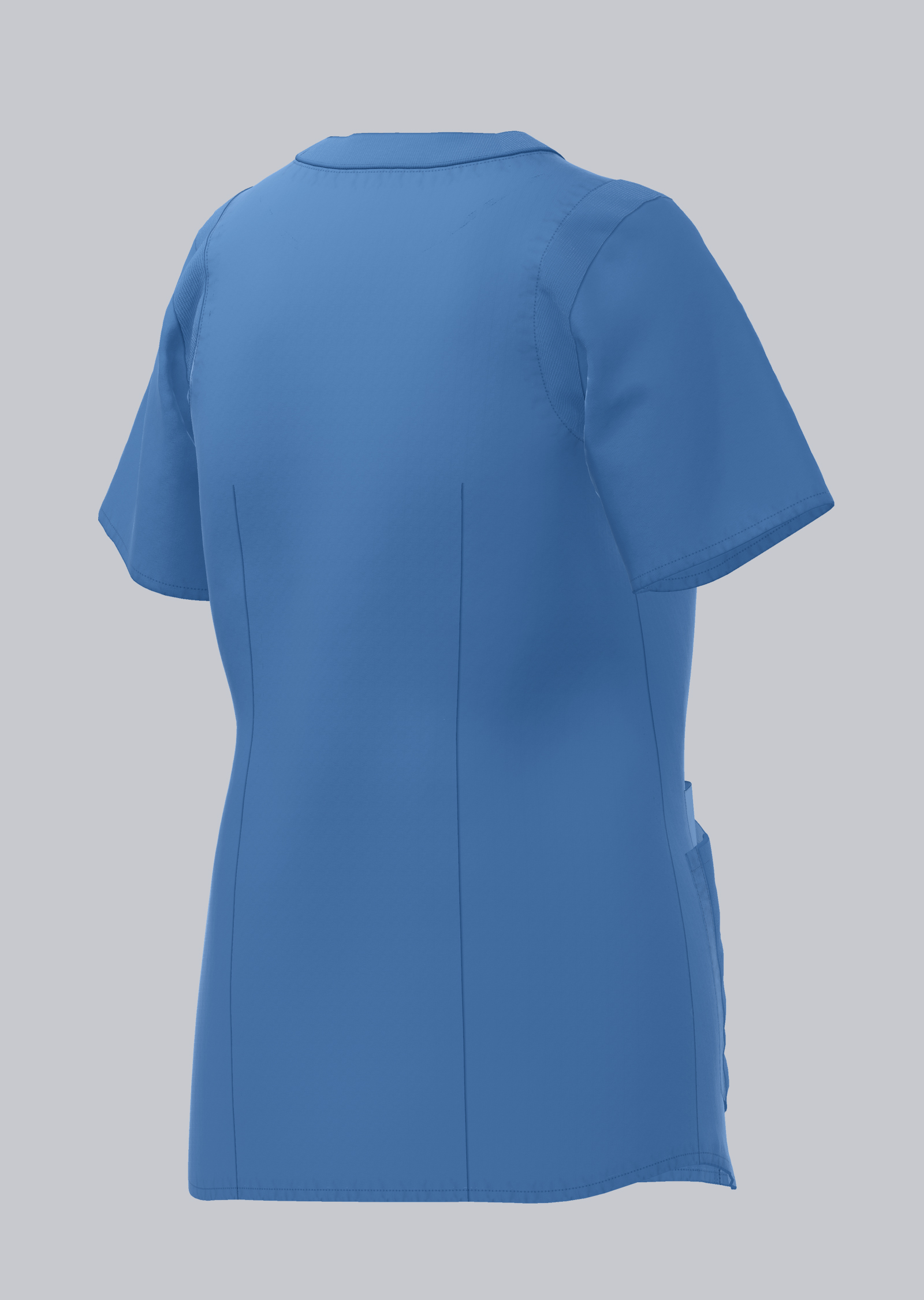 BP® Leichter Schlupfkasack für Damen azurblau Thumbnail 1