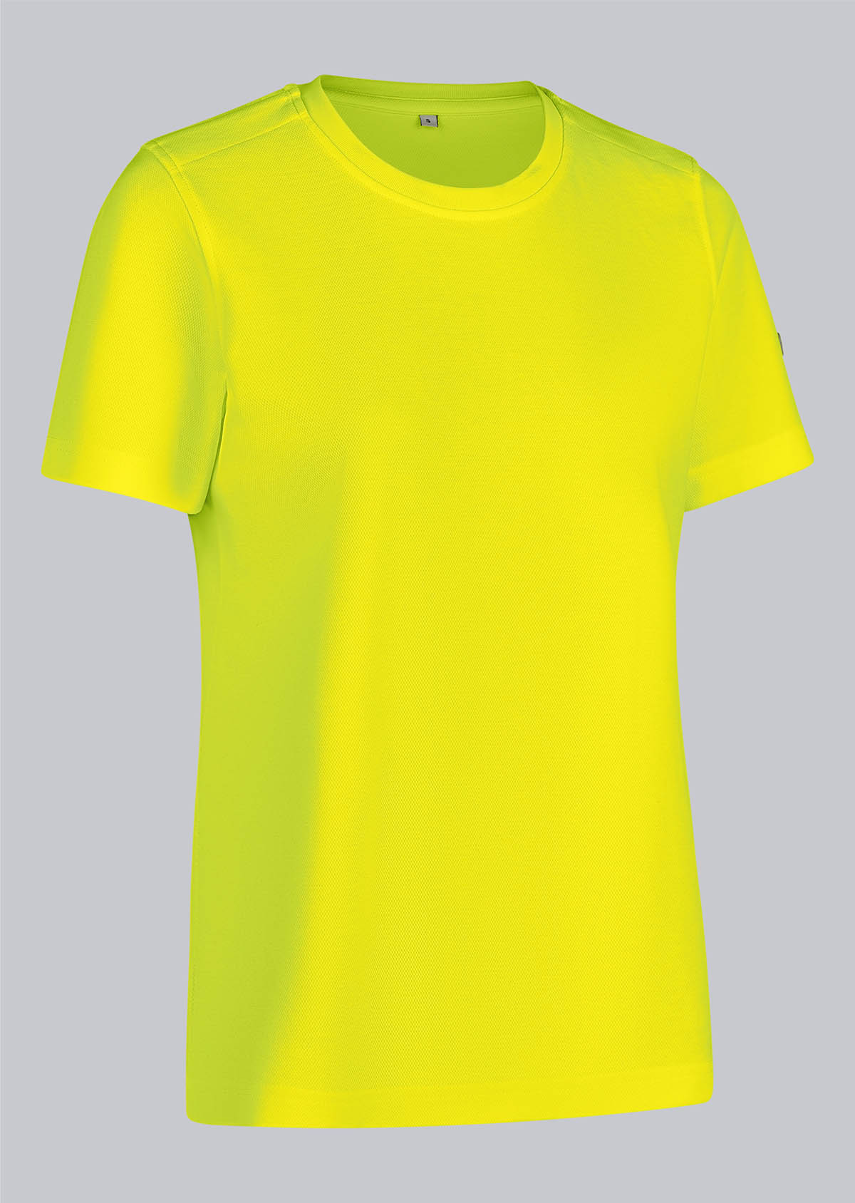 BP® T-Shirt zur erhöhten Sichtbarkeit für Damen warngelb Thumbnail 1