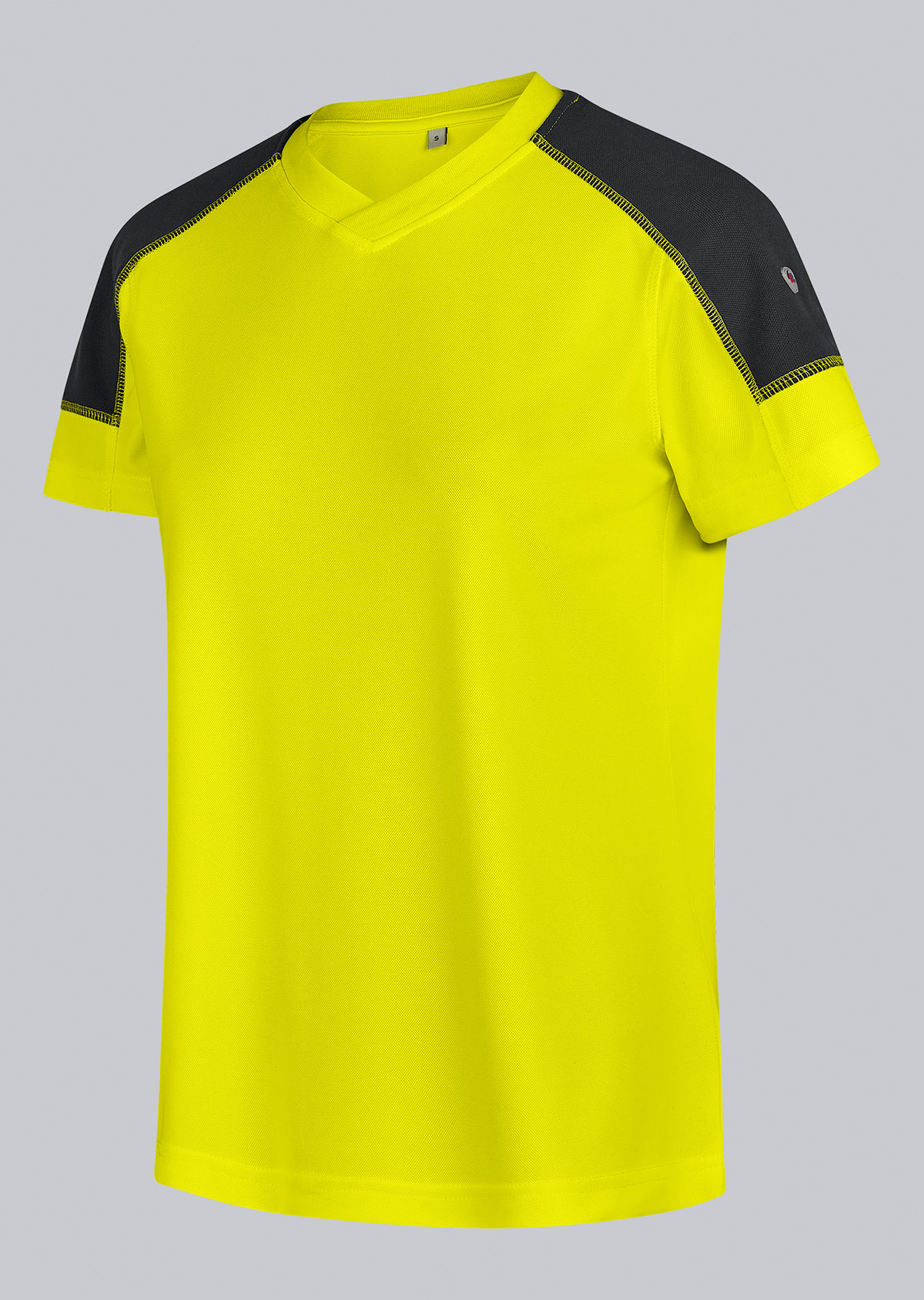 2106-861-6656 BP® Functioneel T-shirt voor betere visualisatie voor dames signaalgeel/antraciet Hoofdafbeelding