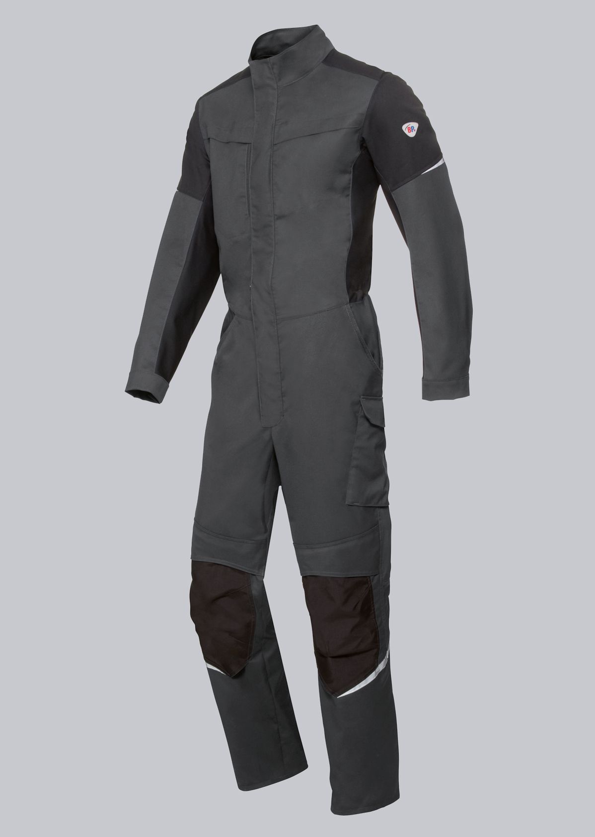 BP® Overall mit Kniepolstertaschen anthrazit/schwarz Cover Bild