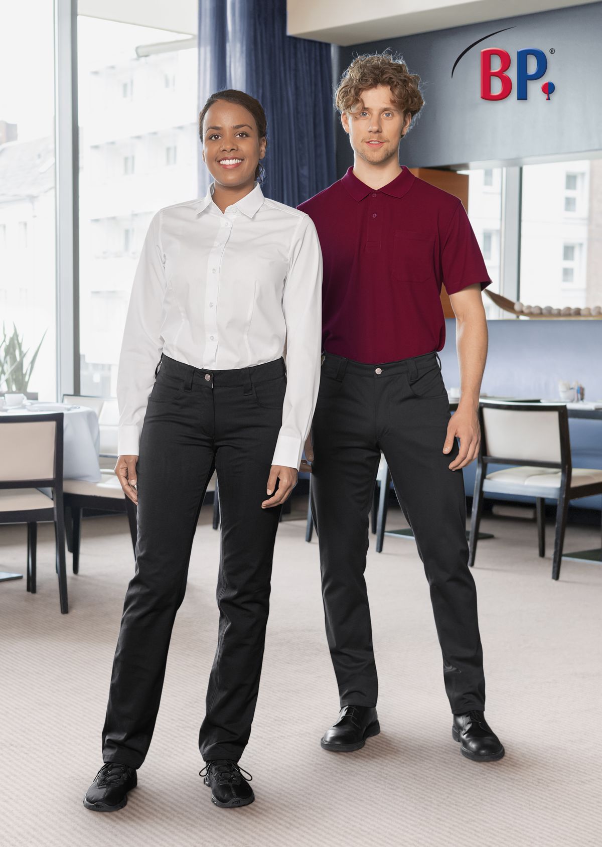 1755-698-0032 BP® STRETCH-Röhre für Damen schwarz Thumbnail 3