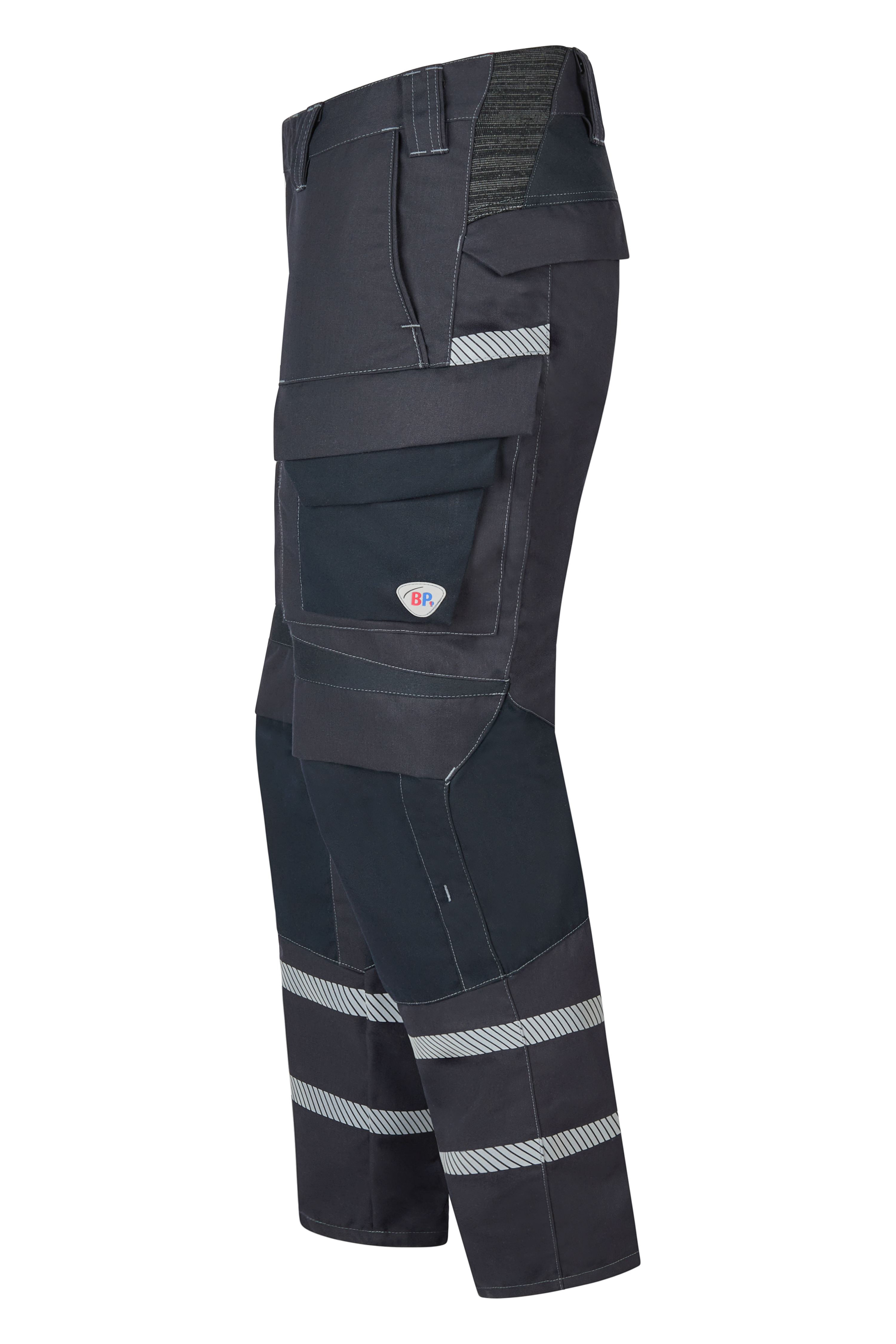 BP® Leichte Multinorm-Hybrid-Hose APC1 zur erhöhten Sichtbarkeit anthrazit/schwarz Thumbnail 1