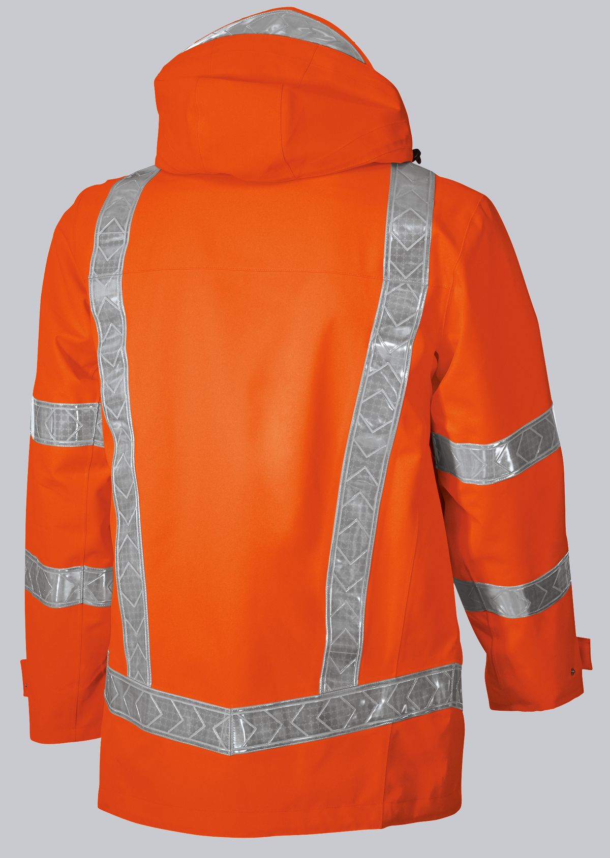 2120-880-85 BP® Long high-visibility weatherproof jacket warning orange Thumbnail 1