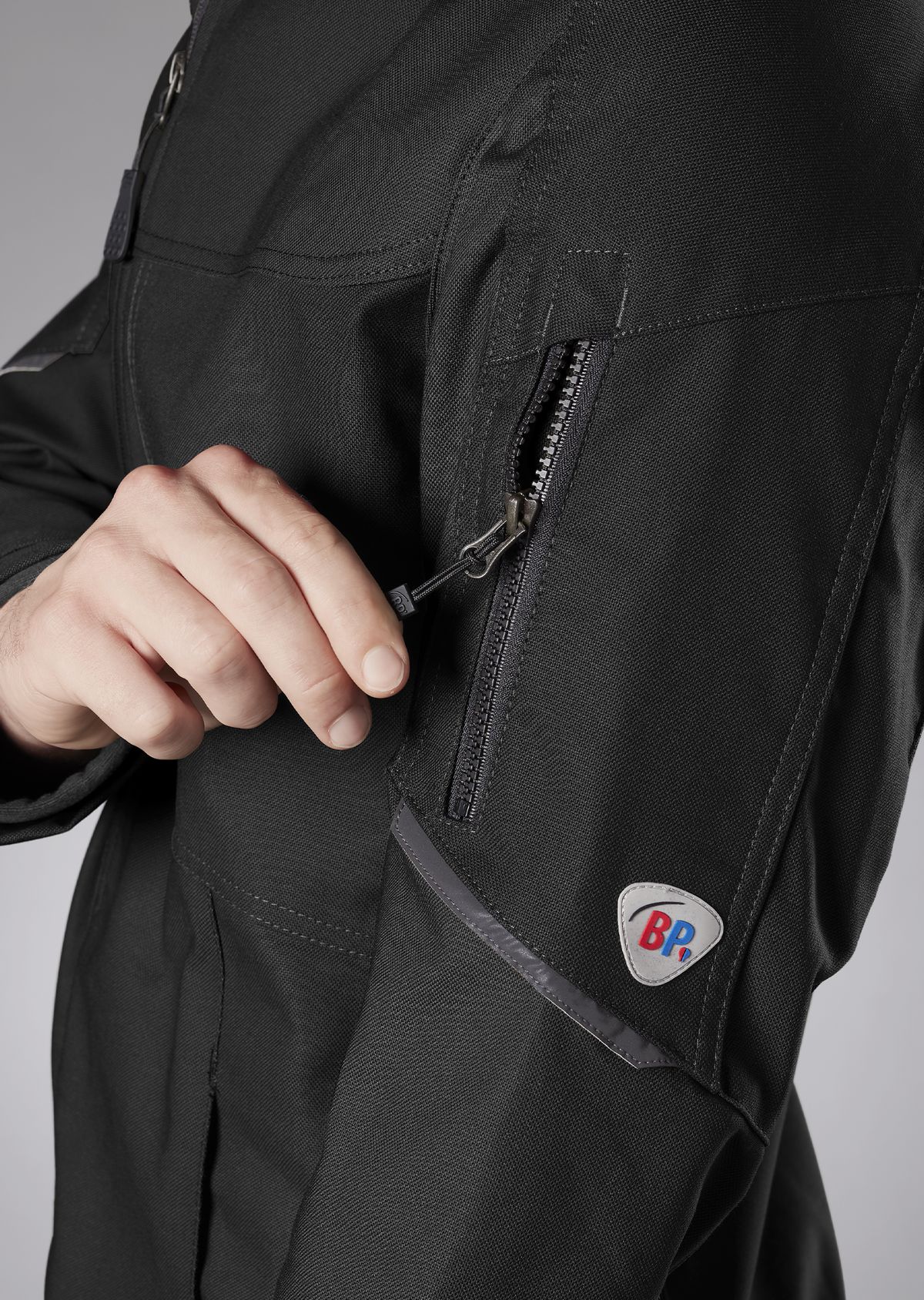 1822-565-0032 BP® Robust work jacket black Thumbnail 2