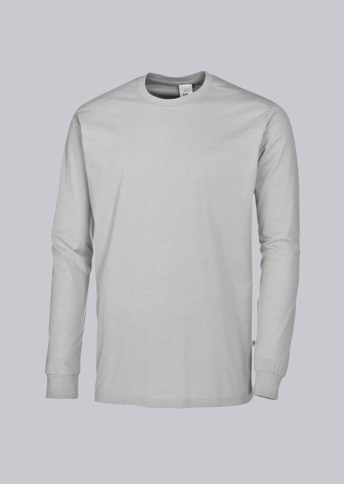 BP® Langarm-Shirt grau - unisex - ISO 15797 | 1620-171-51