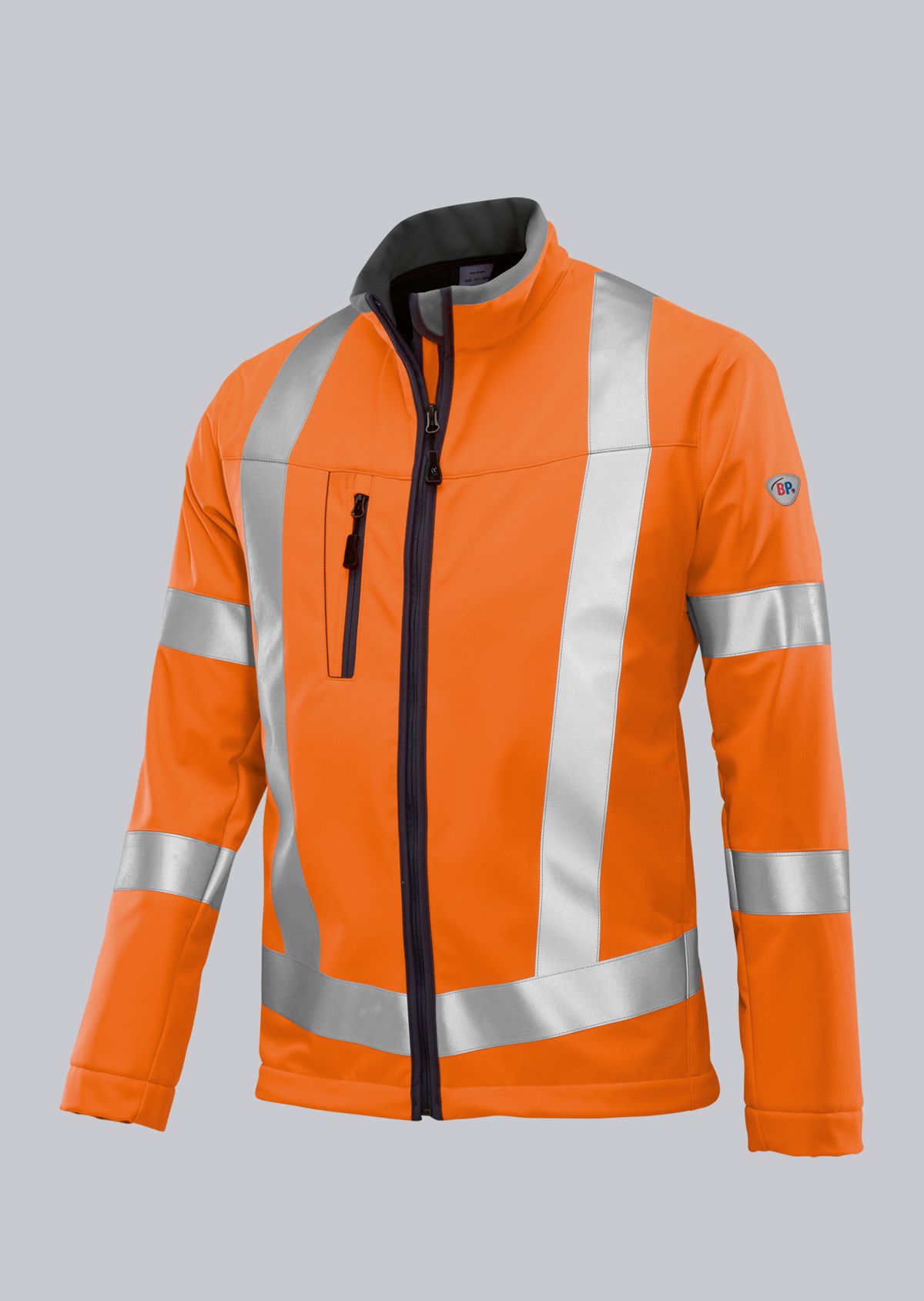 2121-940-85_BP® Warnschutz-Softshelljacke_warnorange_Cover Bild