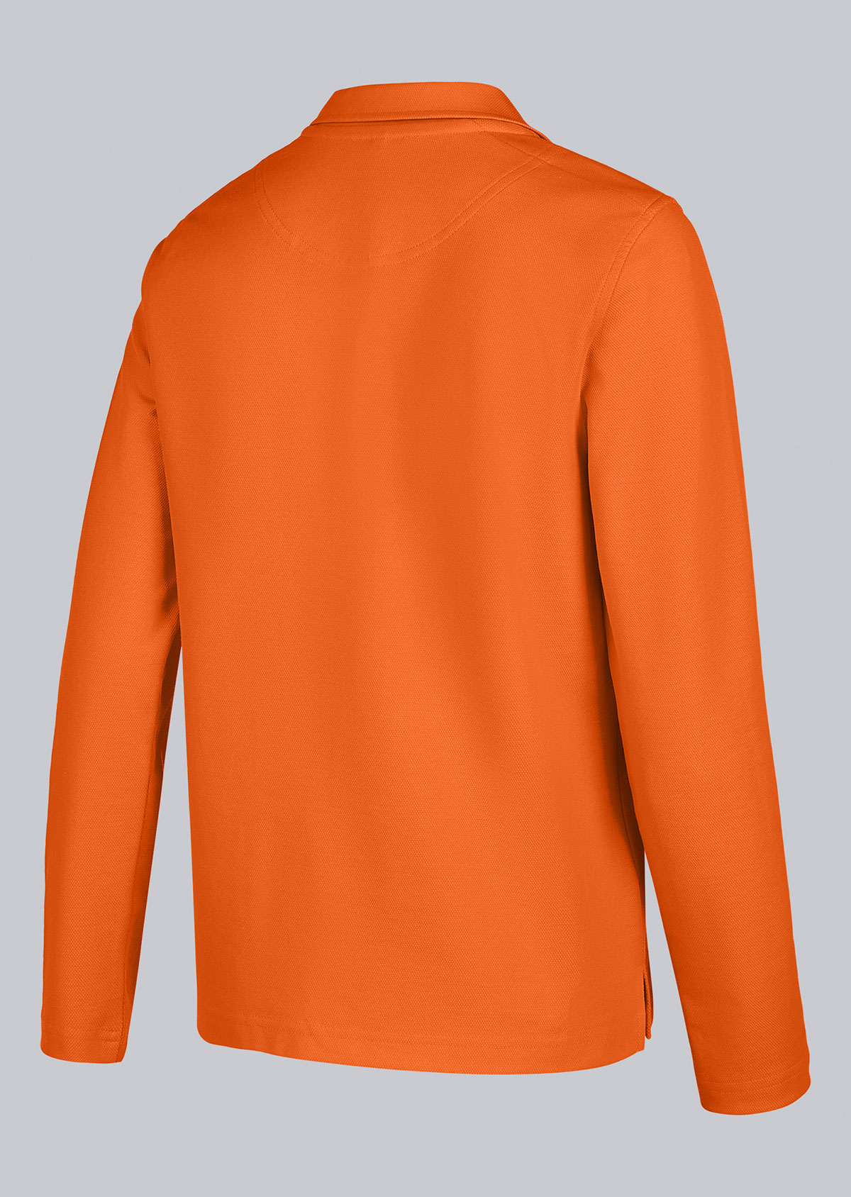 BP® Langarmpoloshirt zur erhöhten Sichtbarkeit für Damen warnorange Thumbnail 2