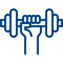 Pictogram: Dumbbell