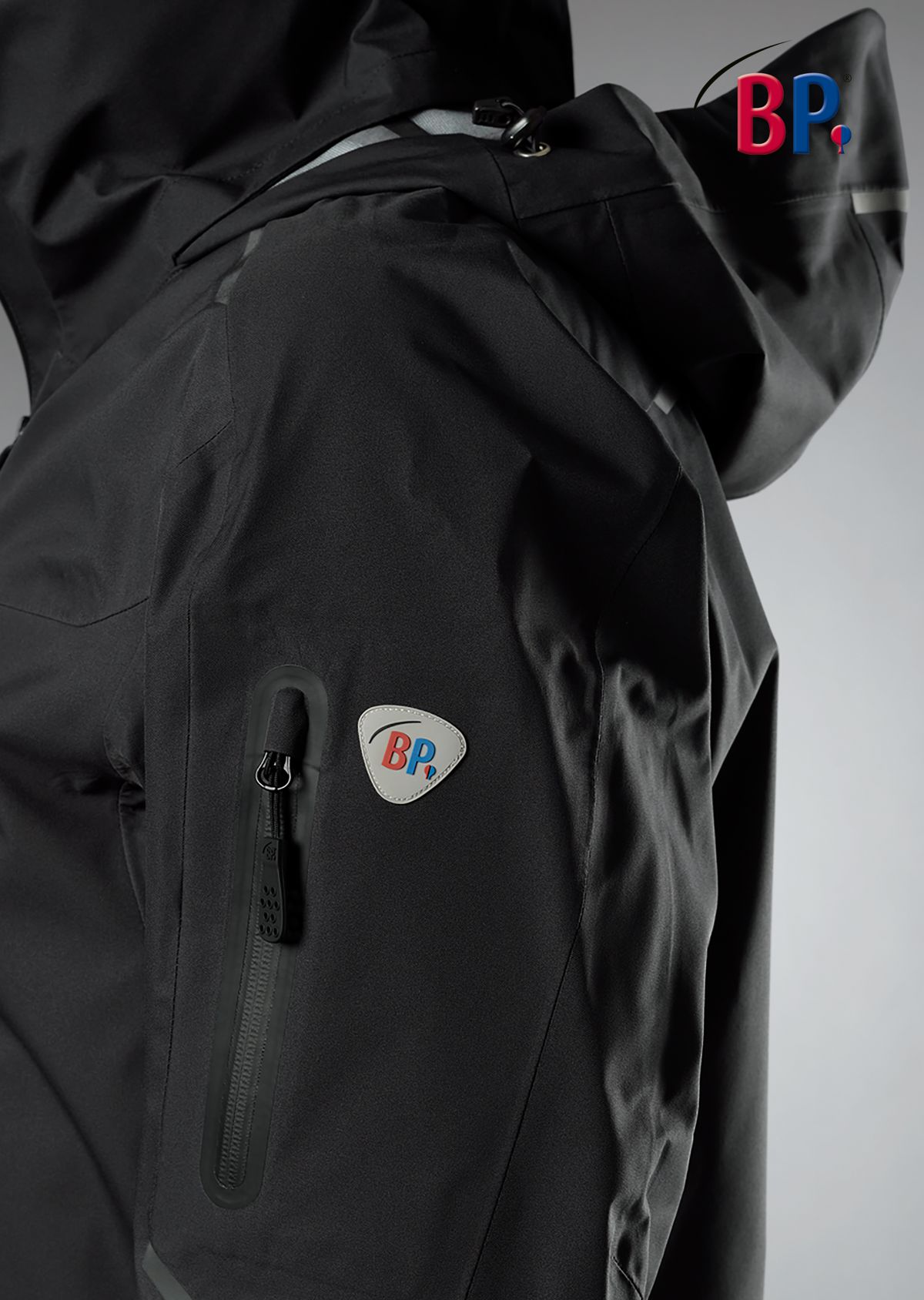 1831-104-0032_BP® Leichte Wetterschutz-Arbeitsjacke_schwarz_Bild 4