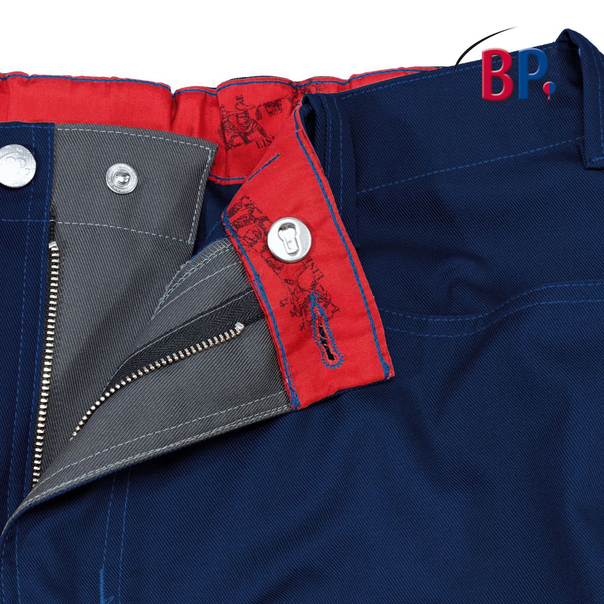 1796-720-110 BP® Komfort-Arbeitshose nachtblau/anthrazit Thumbnail 2