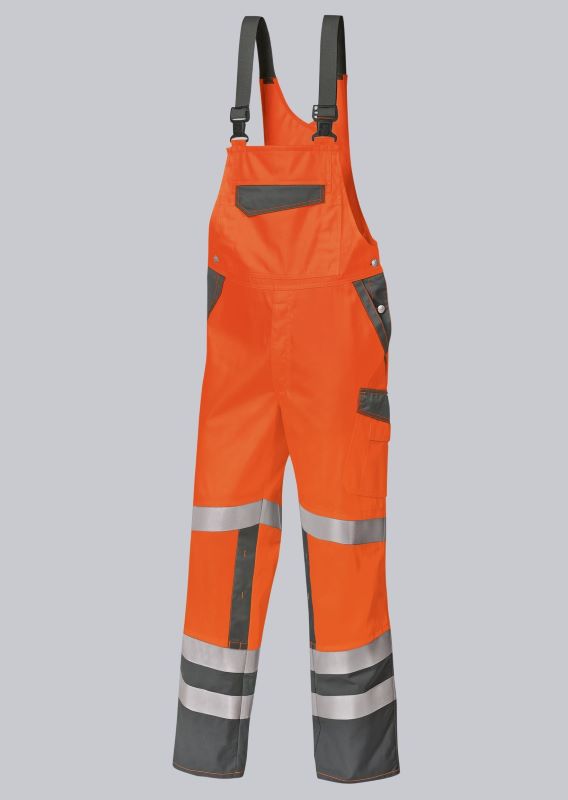 BP® Warnschutz-Latzhose mit Knietaschen 2011