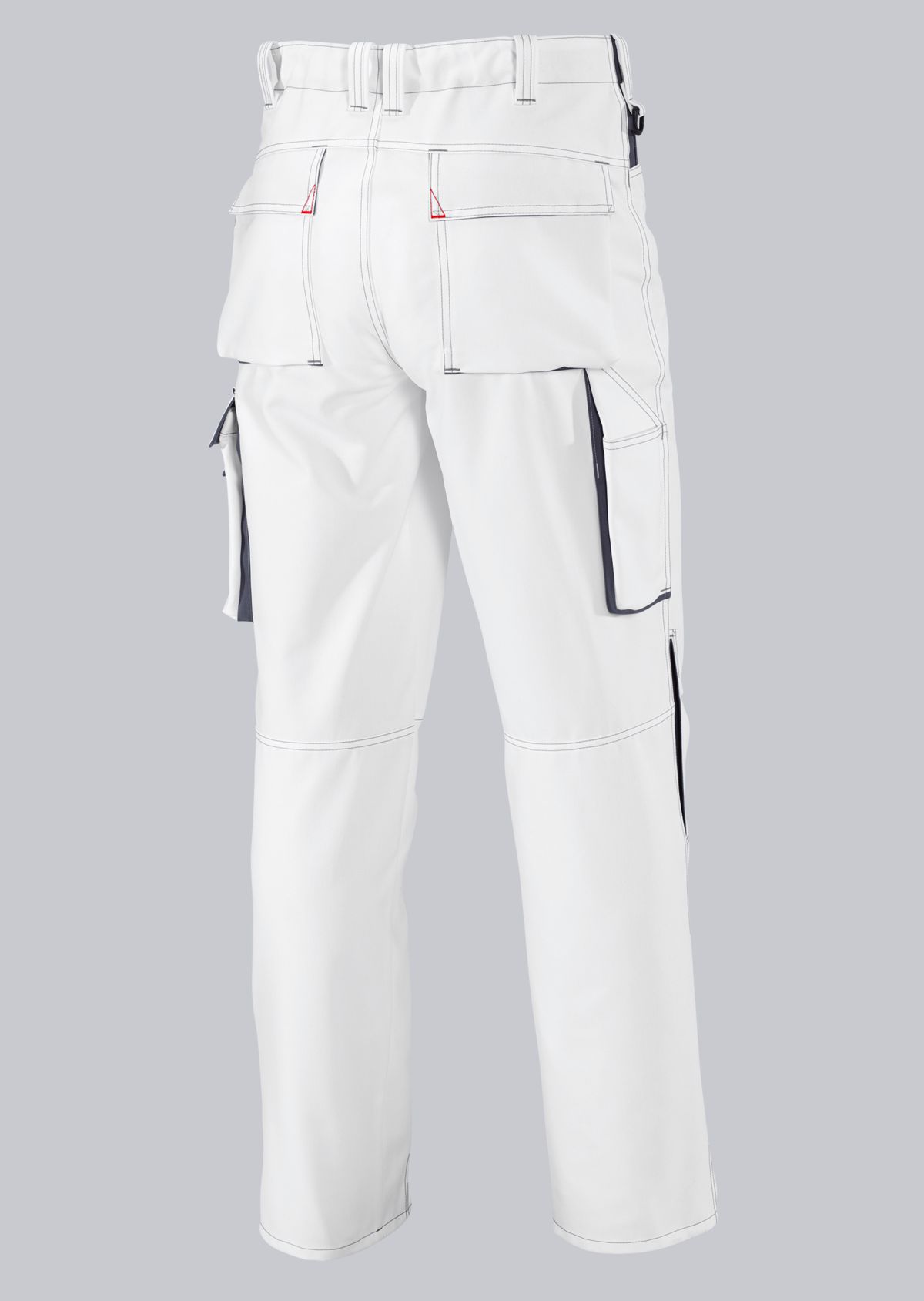 BP® Pantalon de travail résistant blanc/gris foncé Thumbnail 1