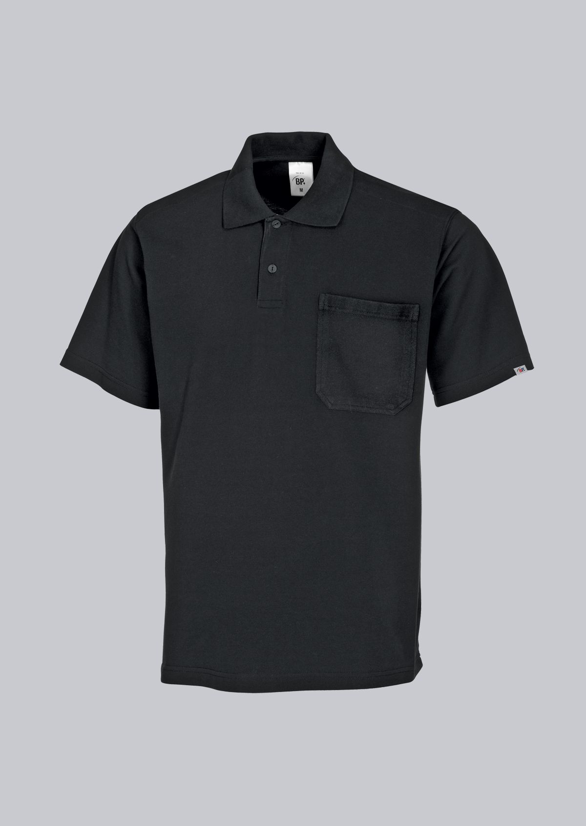 1612-181-32_BP® Unisex polo shirt_black_Cover Image