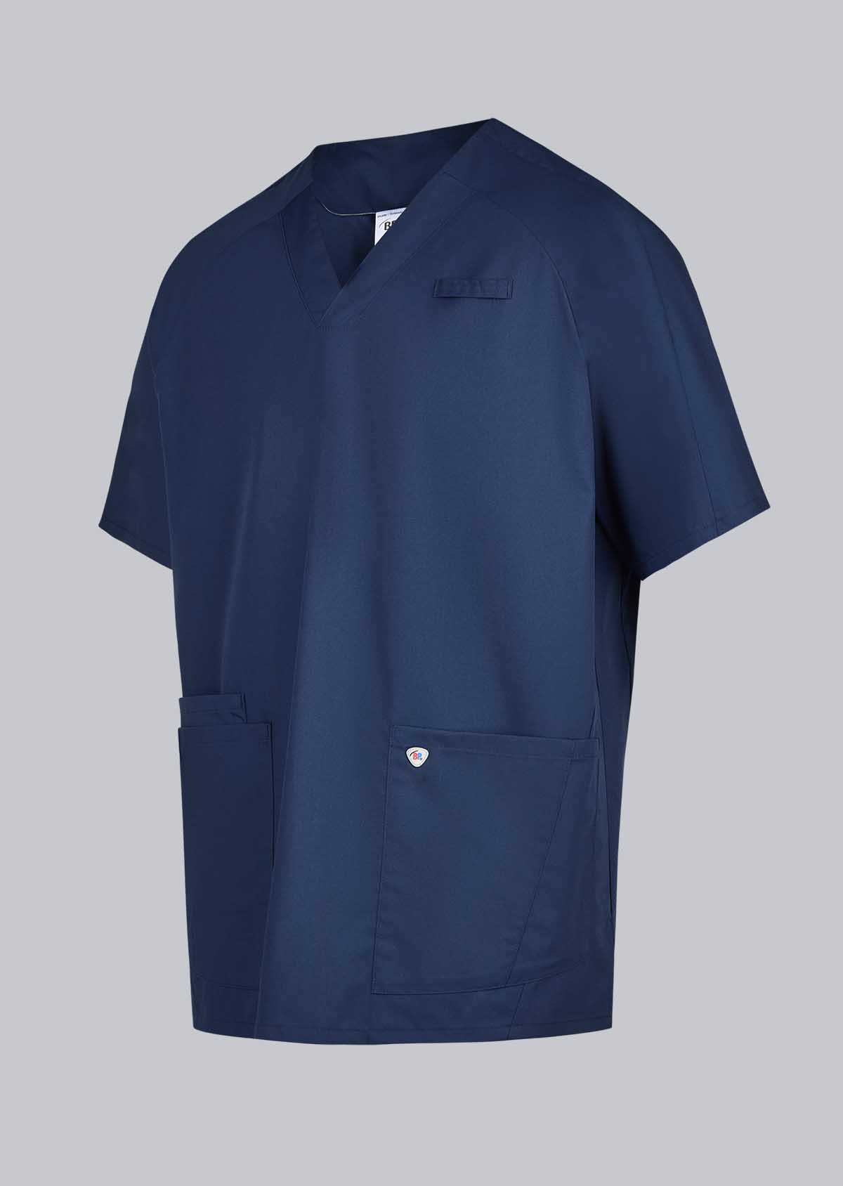 1635-851-0110 BP® Lichte tuniek met TENCEL™ Lyocell voor haar & hem nachtblauw Thumbnail 1