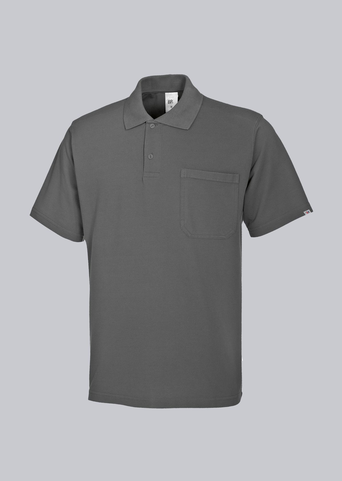 1612-181-53 BP® Unisex polo shirt dark grey Cover image