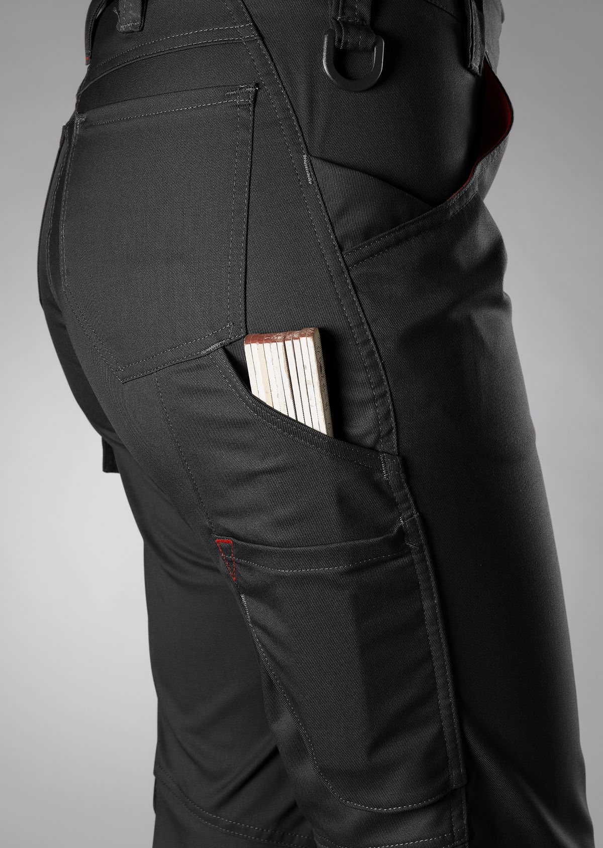 BP® Leichte Arbeitshose für Damen schwarz Thumbnail 3