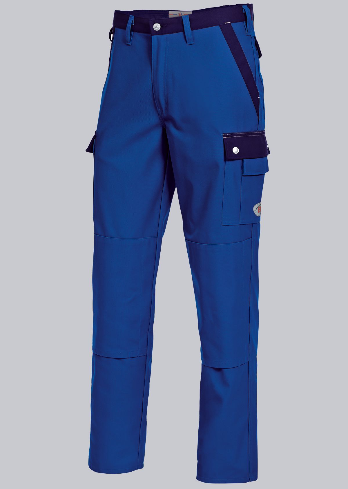 BP® Komfort-Cargohose mit Kniepolstertaschen königsblau/dunkelblau Cover Bild