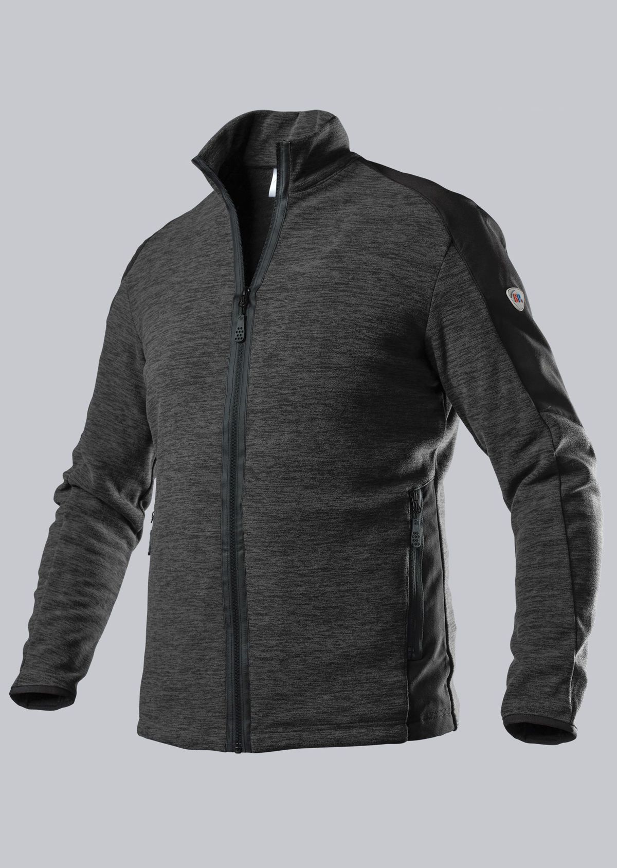 BP® Space-dyed Fleecejacke space anthrazit Cover Bild