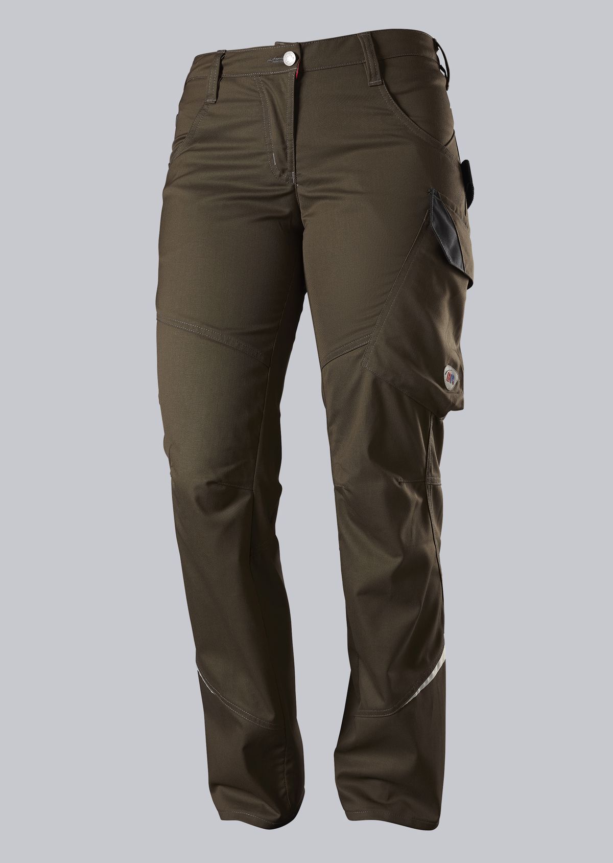 1981-570-48 BP® Pantalon de travail léger et étroit femme marron Photo principale