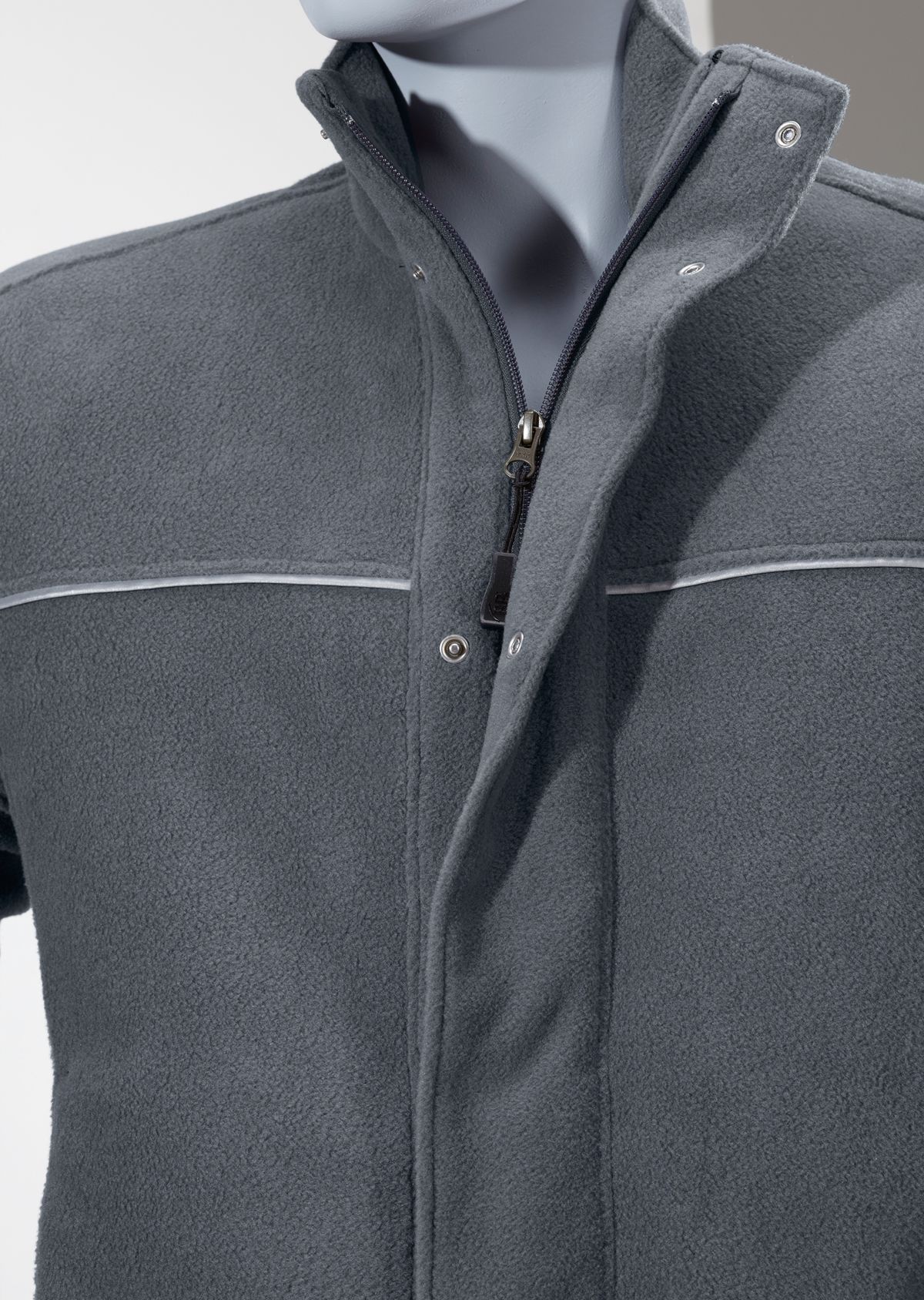 2425-860-53 BP® Multi-standard APC1 fleece jacket dark grey Thumbnail 3