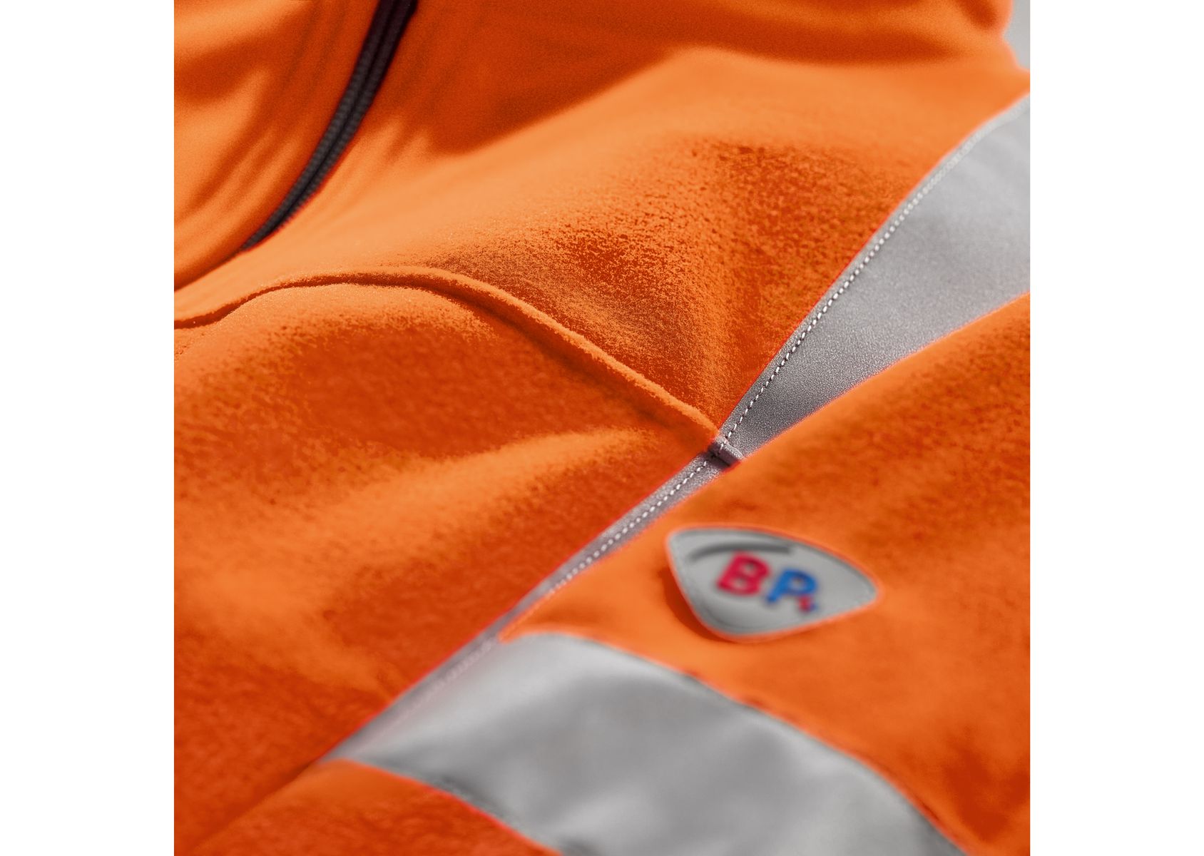 BP® Warnschutz-Fleecejacke warnorange Thumbnail 2