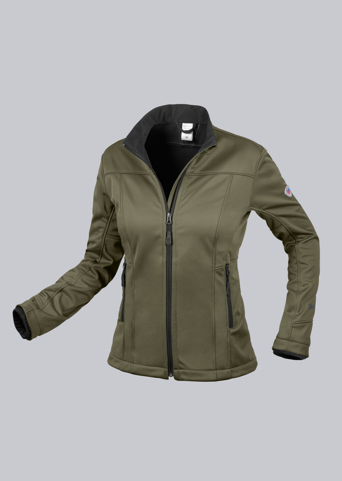 BP® Softshelljacke für Damen oliv Cover Bild