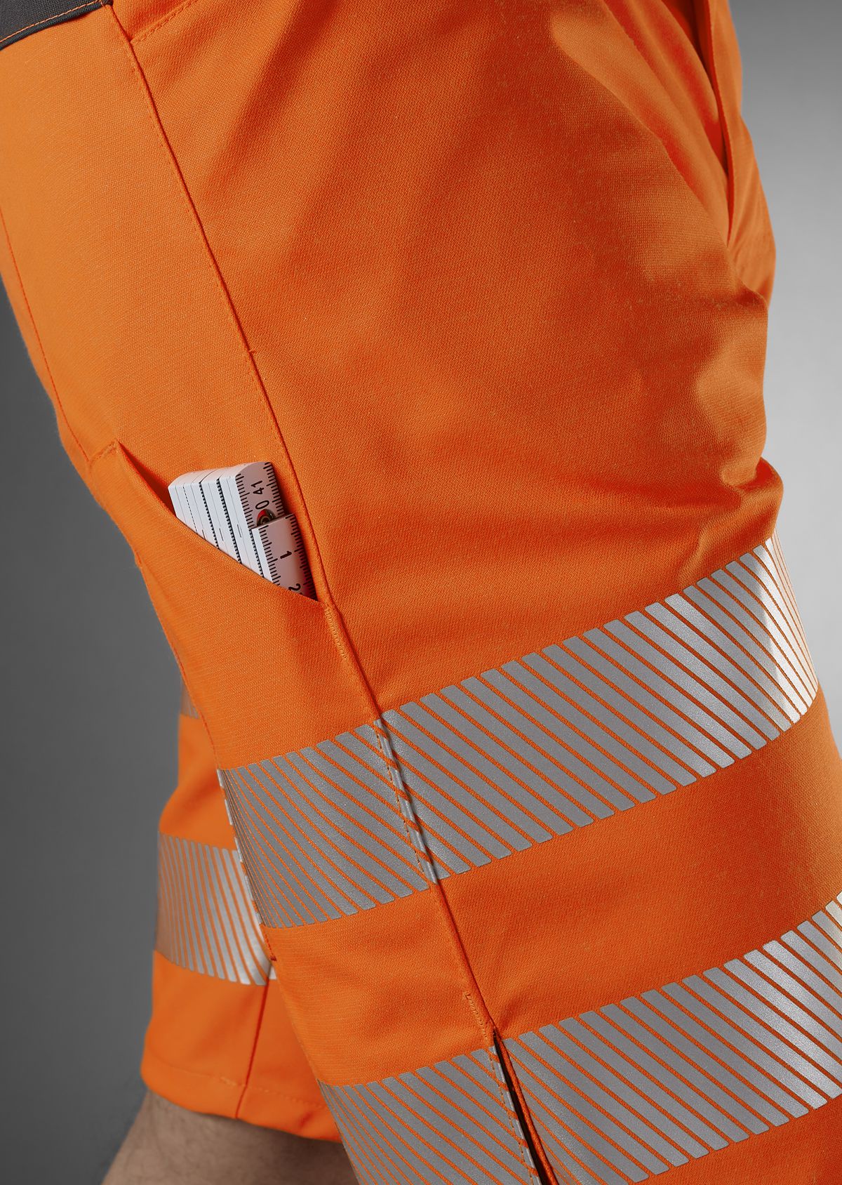 2045-847-6556_BP® Leichte Warnschutz-Stretch-Shorts_warnorange/anthrazit_Bild 5
