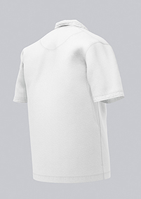 1630-186-0021 BP® Unisex polo shirt white Thumbnail 1