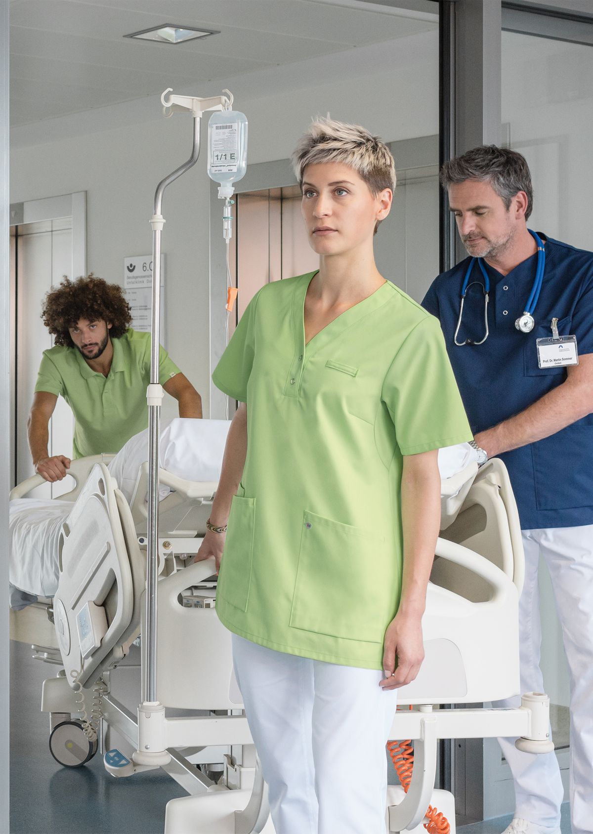 1740-435-78 BP® Women's slip-on tunic light green Thumbnail 2