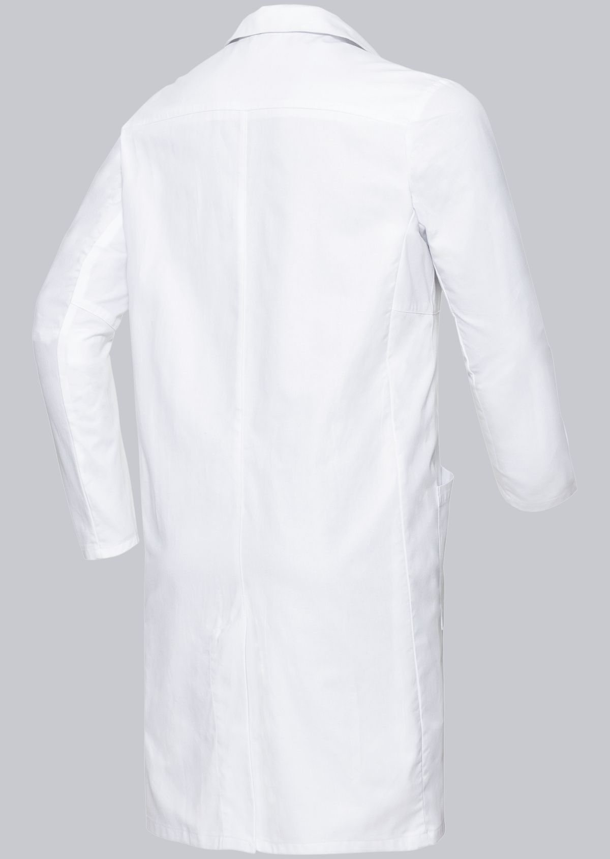 1753-130-0021 BP® Cotton men's doctor's coat white Thumbnail 1