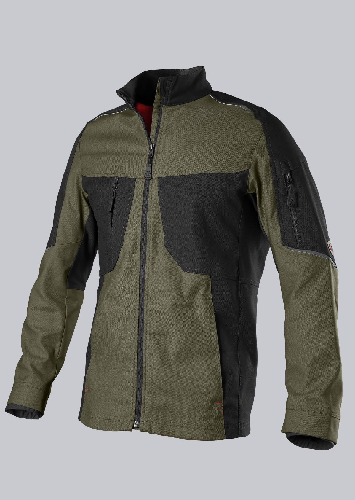 1822-565-7332_BP® Robuste Arbeitsjacke_oliv/schwarz_Cover Bild