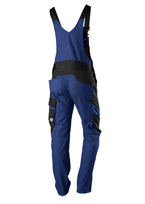 1821-565-1332 BP® Robuste Latzhose mit Kniepolstertaschen königsblau/schwarz Thumbnail 1