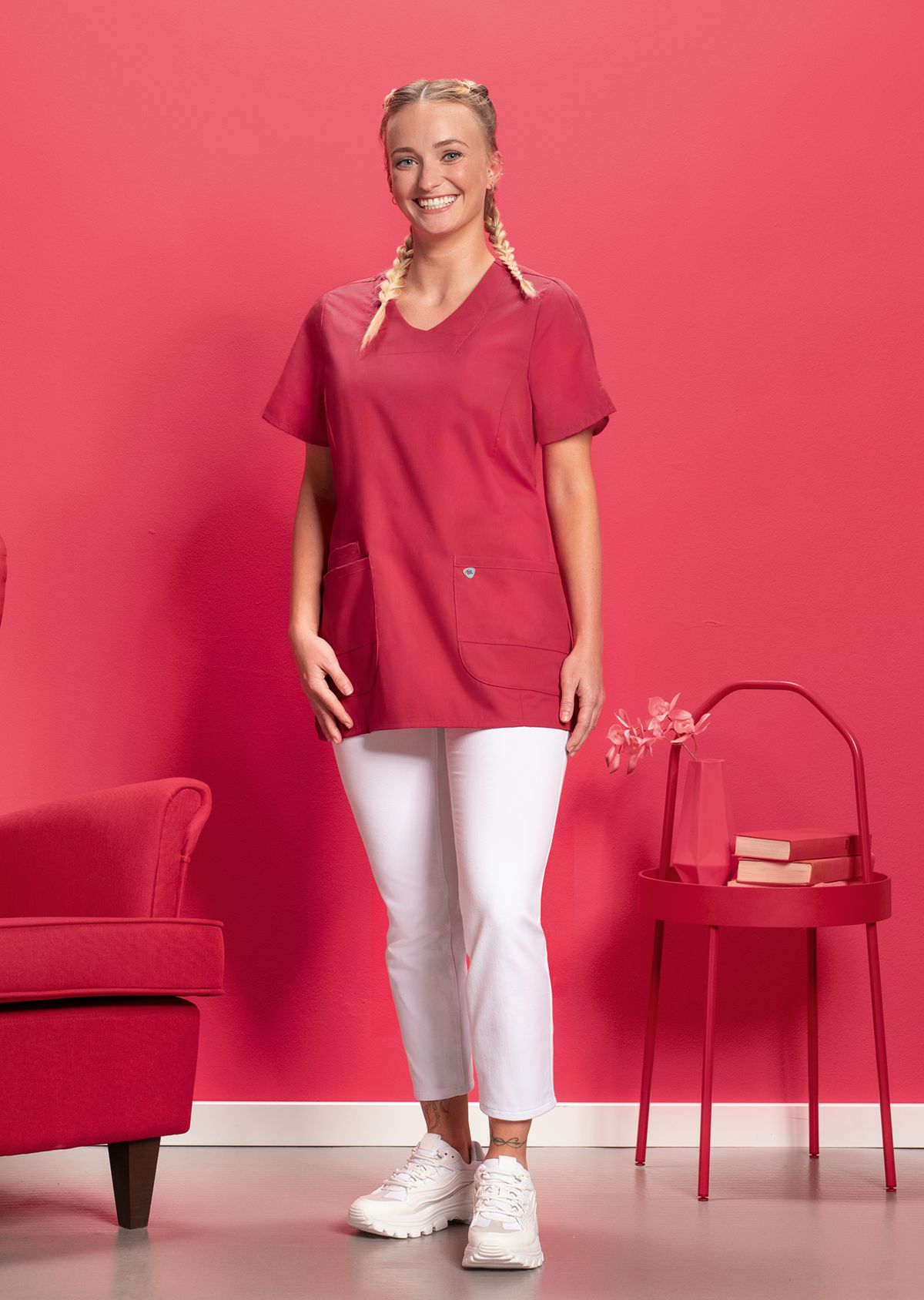 1757-311-0021 BP® 7/8 STRETCH-Röhre für Damen weiß Thumbnail 3