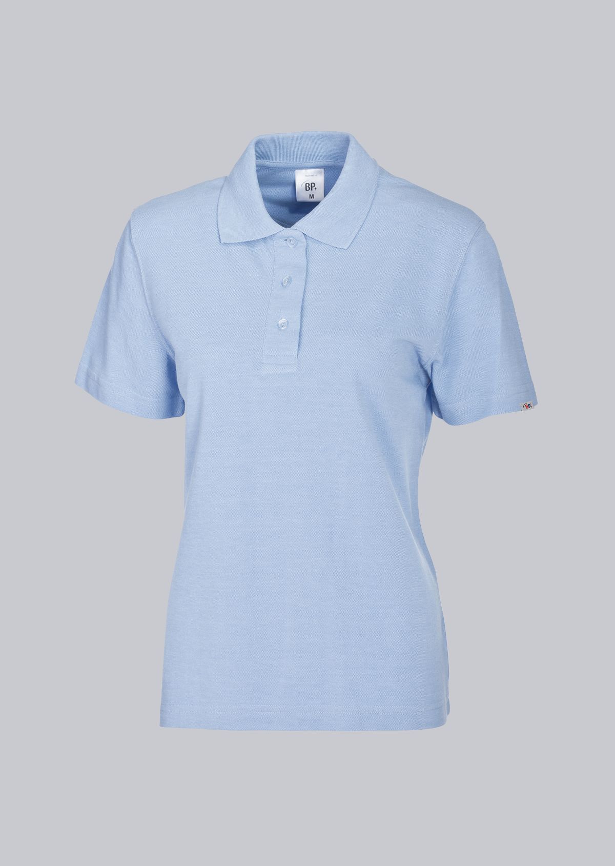 1648-181-11 BP® Damespoloshirt lichtblauw Hoofdafbeelding
