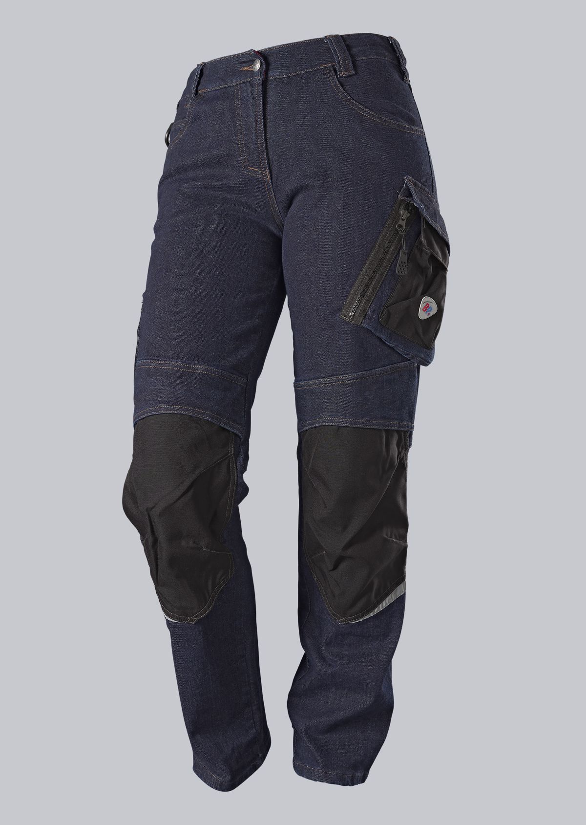1973-031-0004_BP® Worker-Jeans für Damen_deep blue, stone_Bild 1